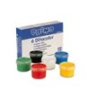 PINTURA DE DEDOS PRIMO 250 G CAJA DE 6 UNIDADES COLORES SURTIDOS