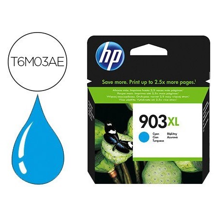 INK-JET HP 903XL OFFICEJET 6960 / 6970 CIAN 825 PAGINAS