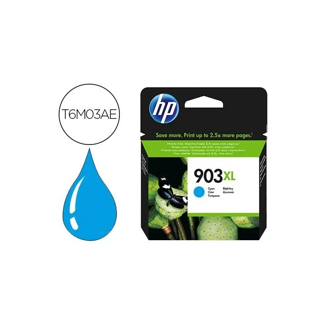 INK-JET HP 903XL OFFICEJET 6960 / 6970 CIAN 825 PAGINAS