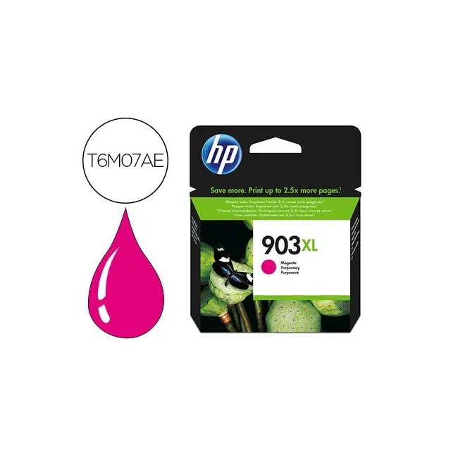 INK-JET HP 903XL OFFICEJET 6960 / 6970 MAGENTA 825 PAGINAS