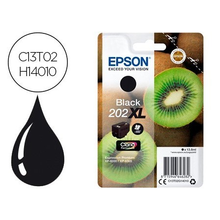INK-JET EPSON 202 XL XP-6000 / XP-6005 / XP-6100 / XP-6105 PHOTO NE...