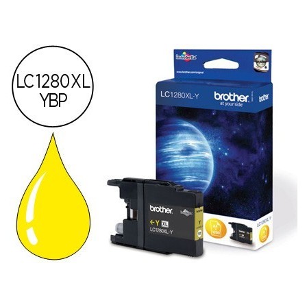 INK-JET BROTHER LC-1280XLYBP AMARILLO -1,200PAG- MFC-J6510DW MFC-J6...