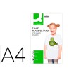 PAPEL Q-CONNECT TRANSFERENCIA PARA TELA KF01430 DIN A4 -BOLSA DE 10...