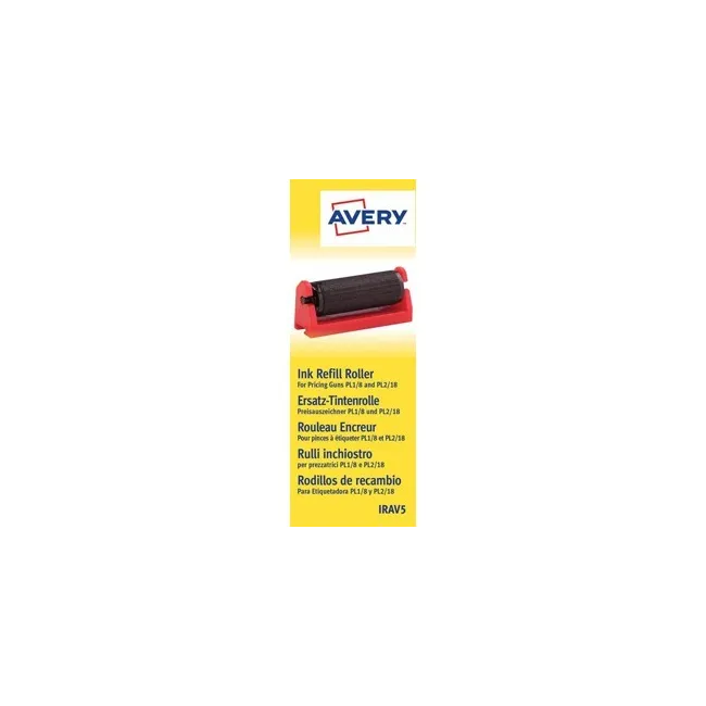 RODILLO ENTINTADOR AVERY PARA ETIQUETADORA PL1/8 Y PL2/18 COLOR NEG...
