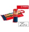 ROTULADOR STABILO PUNTA DE FIBRA POINT 88 ESTUCHE ROLLERSET DE 25 C...