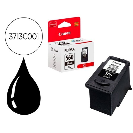 INK-JET CANON 560 PIXMA TS5350 / TS5351 / TS5352 / TS5353 NEGRO 180...