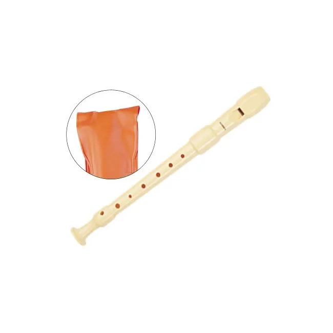 FLAUTA HOHNER PLASTICO 9516 -DESMOTABLE -FUNDA NARANJA
