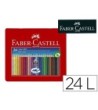 LAPICES DE COLORES FABER CASTELL ACUARELABLE COLOUR GRIP TRIANGULAR...