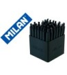 BOLIGRAFO MILAN P1 RETRACTIL 1 MM TOUCH MINI NEGRO EXPOSITOR DE 40 ...