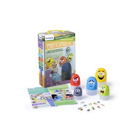 JUEGO MINILAND EMOTICAPSULES 6 PIEZAS