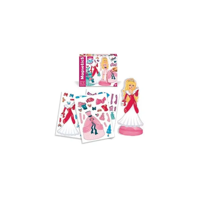 JUEGO DISET MAGNETICO VESTIDOS DE PRINCESAS