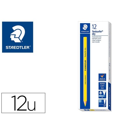 LAPICES FLUORESCENTE STAEDTLER TRIANGULAR TOP STAR AMARILLO CAJA DE...