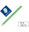 LAPICES FLUORESCENTE STAEDTLER TRIANGULAR TOP STAR VERDE CAJA DE 12...