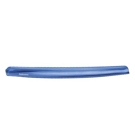 REPOSAMUÑECAS DE GEL FELLOWES PARA TECLADO COLOR AZUL 26X48X57 CM