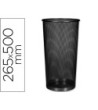 PARAGUERO METALICO Q-CONNECT KF00829 REJILLA NEGRO -265 DIAMETRO X ...
