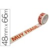 CINTA ADHESIVA POLIPROPILENO BLANCA 66 M X 48 MM PARA EMBALAJE MUY ...