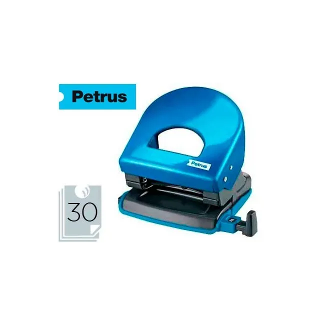 TALADRADOR PETRUS 62 WOW AZUL METALIZADO CAPACIDAD 30 HOJAS