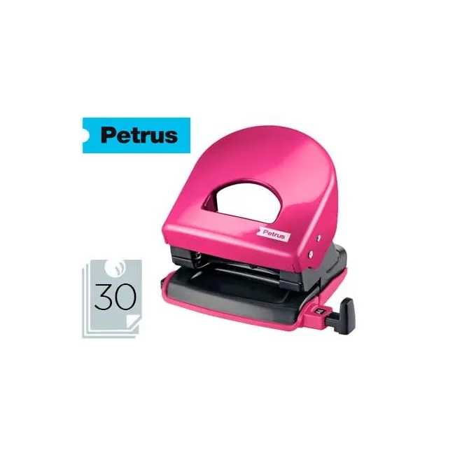 TALADRADOR PETRUS 62 WOW FUCSIA METALIZADO CAPACIDAD 30 HOJAS