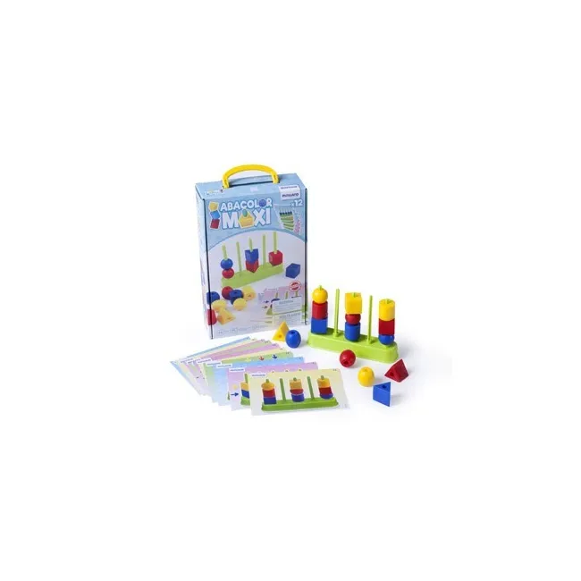 JUEGO MINILAND ABACOLOR 5 COLUMNA MAXI 15 PIEZAS