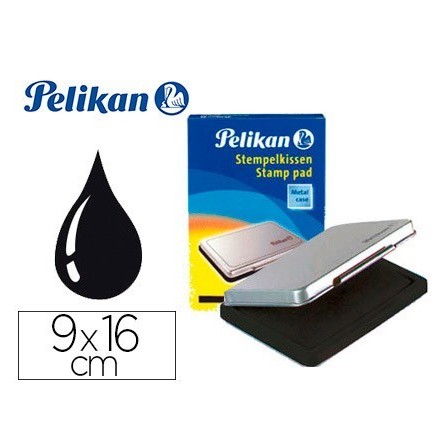 TAMPON PELIKAN N 1 NEGRO 90X160 MM