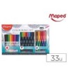 SET MAPED DIBUJO MANDALAS 33 PIEZAS