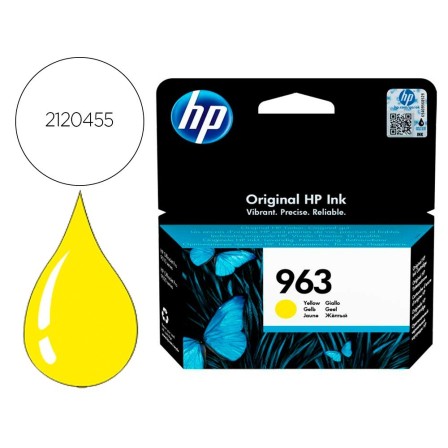 INK-JET HP 963 OFFICEJET PRO 9010 / 9020 / 9022 / 9023 / 9025 AMARI...