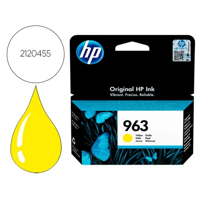 INK-JET HP 963 OFFICEJET PRO 9010 / 9020 / 9022 / 9023 / 9025 AMARI...