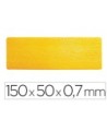 SIMBOLO ADHESIVO DURABLE PVC FORMA DE LINEA PARA DELIMITACION SUELO...