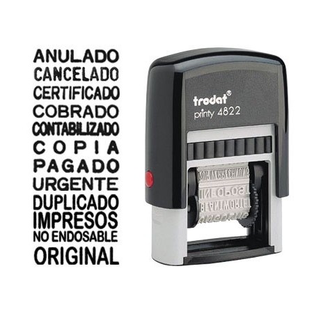 SELLO MULTIFORMULA FRAMUN 12 TEXTOS ENTINTAJE AUTOMATICO4 MM PRINTY...