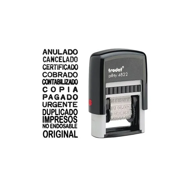 SELLO MULTIFORMULA FRAMUN 12 TEXTOS ENTINTAJE AUTOMATICO4 MM PRINTY...