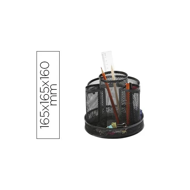 ORGANIZADOR SOBREMESA Q-CONNECT KF17294 METALICO GIRATORIO REJILLA ...