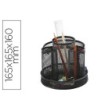 ORGANIZADOR SOBREMESA Q-CONNECT KF17294 METALICO GIRATORIO REJILLA ...