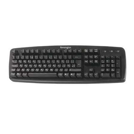 TECLADO VALUE KENSINGTON COLORNEGRO 480X175X40MM TECNOLOGIA USB