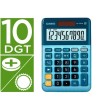 CALCULADORA CASIO MS-100EM SOBREMESA 10 DIGITOS TX +/- TECLA DOBLE ...