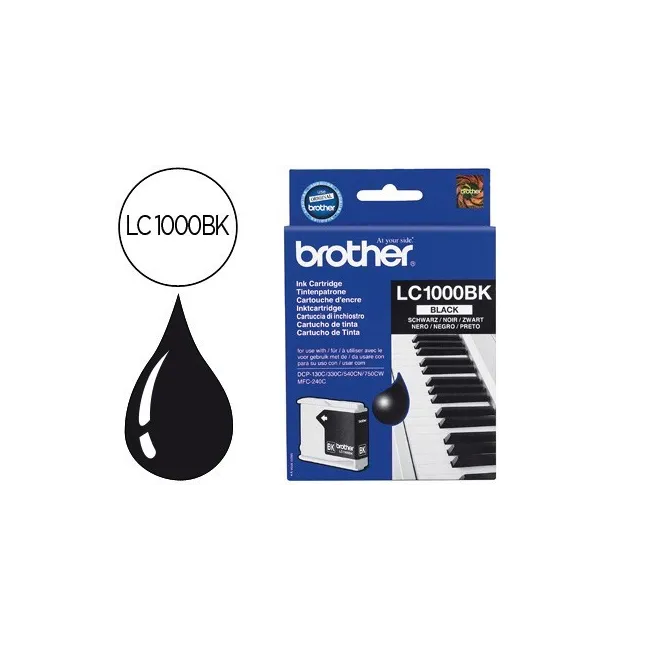 INK-JET BROTHER LC-1000BK NEGRO