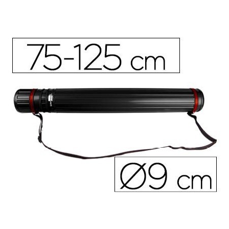 PORTAPLANOS PLASTICO LIDERPAPEL DIAMETRO 9 CM EXTENSIBLE HASTA 125 ...