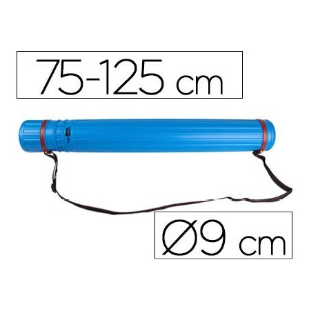 PORTAPLANOS PLASTICO LIDERPAPEL DIAMETRO 9 CM EXTENSIBLE HASTA 125 ...