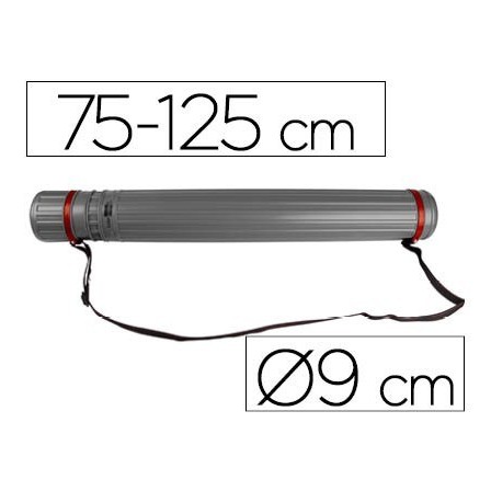 PORTAPLANOS PLASTICO LIDERPAPEL DIAMETRO 9 CM EXTENSIBLE HASTA 125 ...