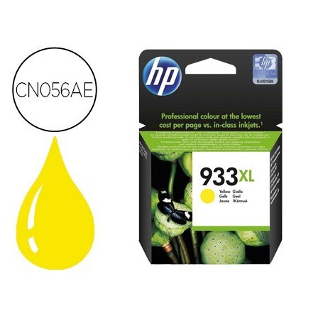 INK-JET HP 933XL AMARILLO CN056AE OFFICEJET 6100/6600/6700 PREMIUM ...