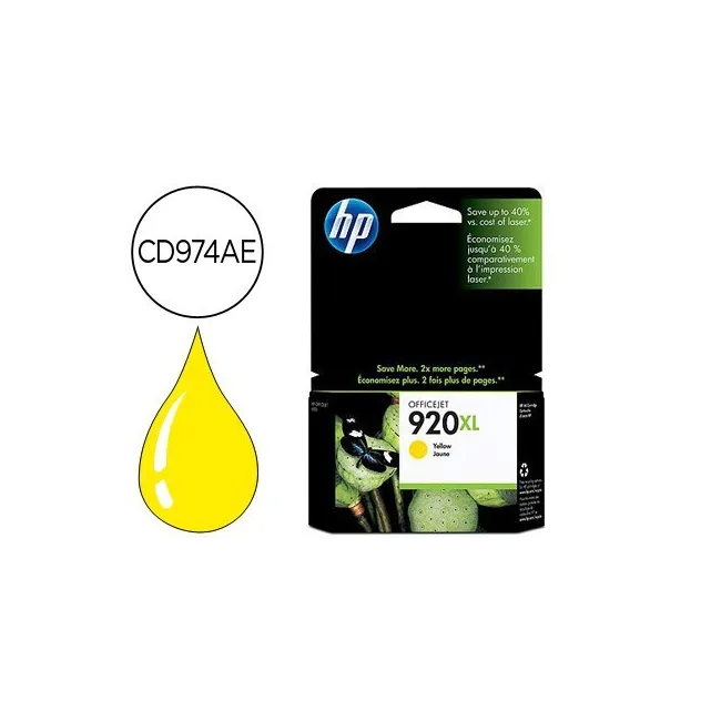 INK-JET HP 920XL AMARILLO 700PAG OFFICEJET/920/6500