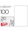 ETIQUETA ADHESIVA APLI 1281 TAMAÑO 210X297 MM FOTOCOPIADORA LASER I...