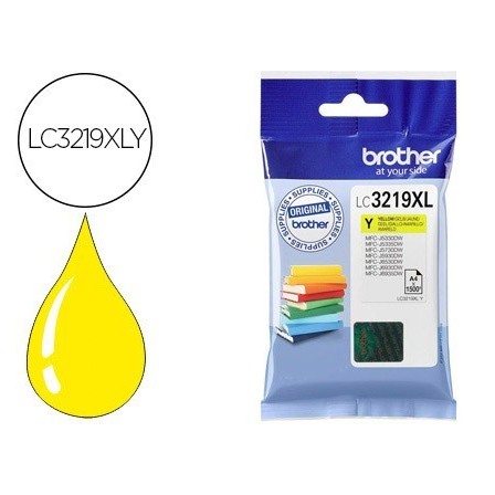 INK-JET BROTHER LC-3219XLY MFC-J6530DW / MFC-J6930DW AMARILLO 1.500...