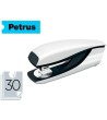 GRAPADORA PETRUS 635 WOW BLANCA METALIZADA CAPACIDAD 30 HOJAS
