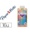 ROTULADOR PAPER MATE FLAIR ORIGINAL PUNTA FIBRA TROPICAL ESTUCHE RI...