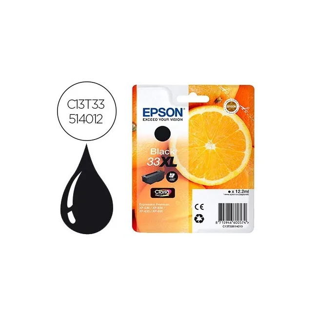INK-JET EPSON EXPRESSION PREMIUN T3351 33XL XP-530 / XP-630 / XP-64...