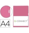 CARPETA DOSSIER UÑERO PLASTICO Q-CONNECT DIN A4 120 MICRAS ROJA CAJ...
