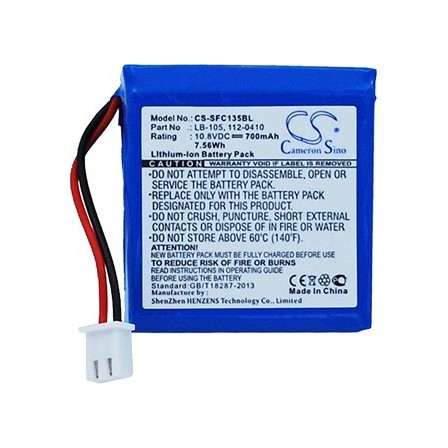 BATERIA DE LITIO SAFESCAN LB-105 RECARGABLE PARA SAFESCAN 155-S