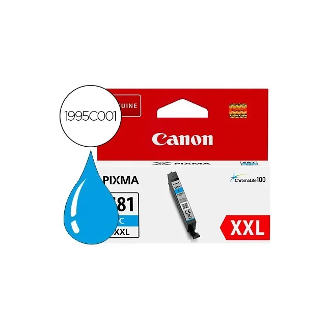 INK-JET CANON 581 XXL TS9550 / TS705 CIAN 830 PAGINAS
