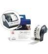ETIQUETA BROTHER DK22211 CINTA PLASTICA CONTINUA ADHESIVA BLANCA 29...