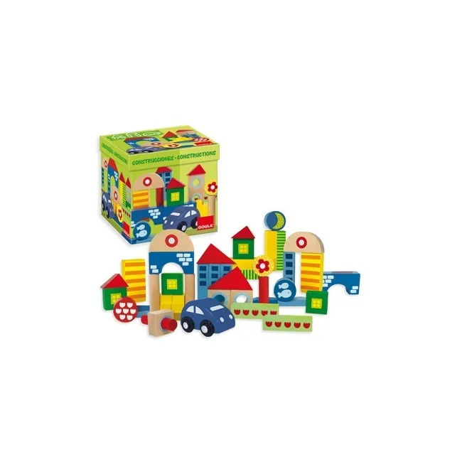 JUEGO DISET DIDACTICO PACK 41 PIEZAS ARQUITECTURAS
